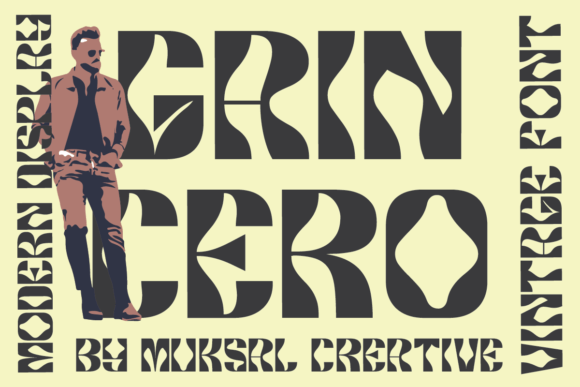 Gaincero Font - Featured Image