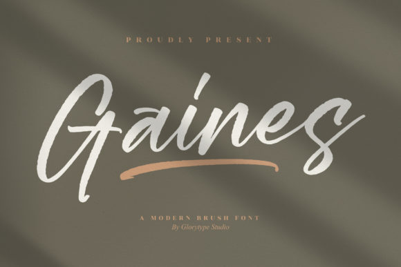 Gaines Font - Featured Image