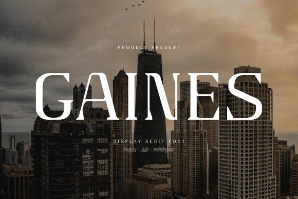 Gaines Font - Featured Image