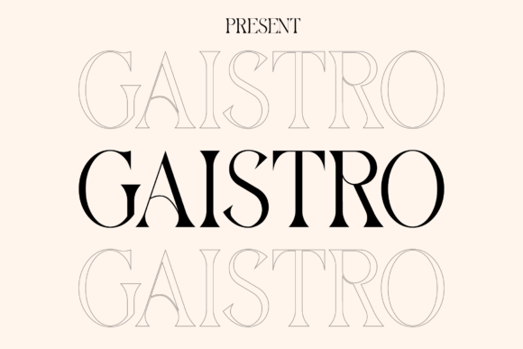 Gaistro Font - Featured Image