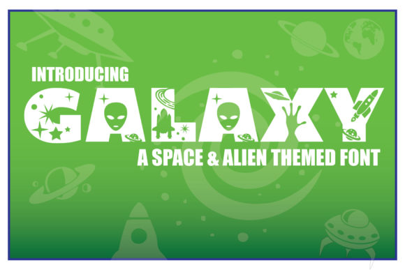 Galaxy Font - Featured Image