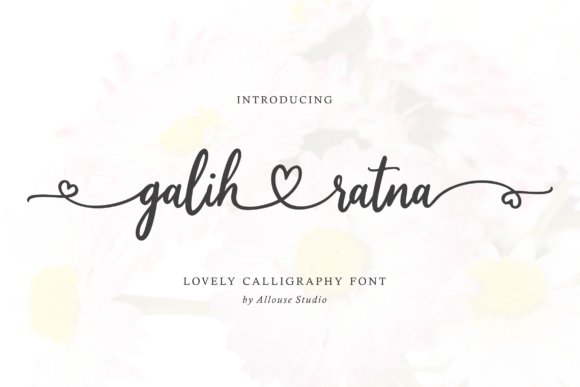 Galih Ratna Font - Featured Image
