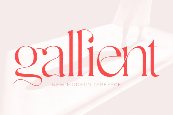 Gallient Font - Featured Image
