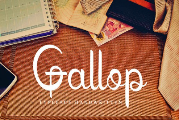 Gallop Font - Featured Image