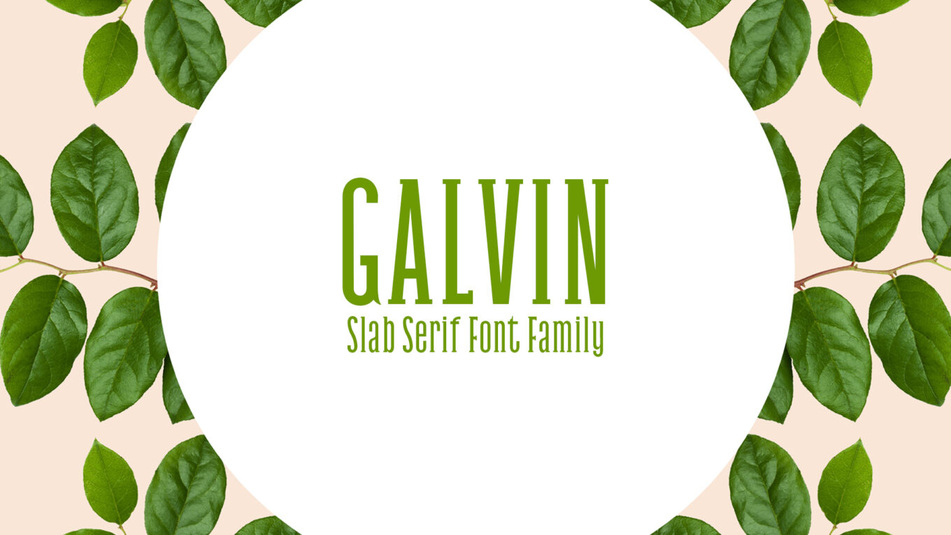 Galvin Family Pack Font - Featured Image