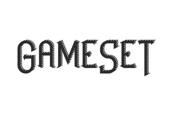 GameSet Font - Featured Image