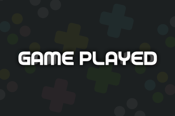 Game Played Font - Featured Image