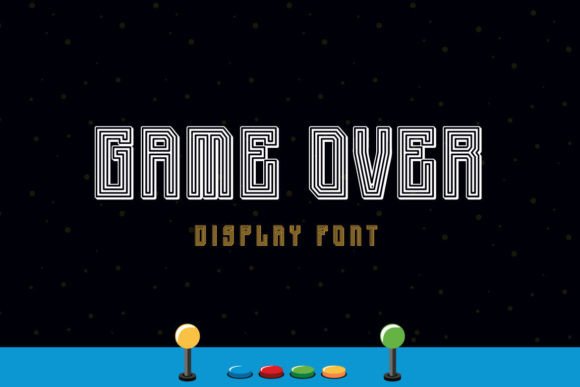 Game over Font - Featured Image