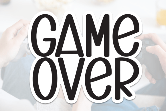 Game over Font - Featured Image