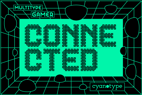 Gamer Connected Font - Featured Image