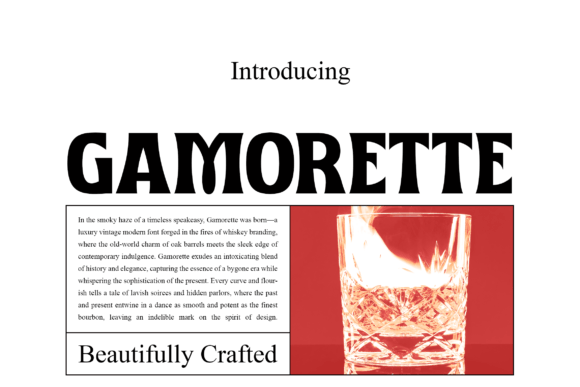 Gamorette Font - Featured Image