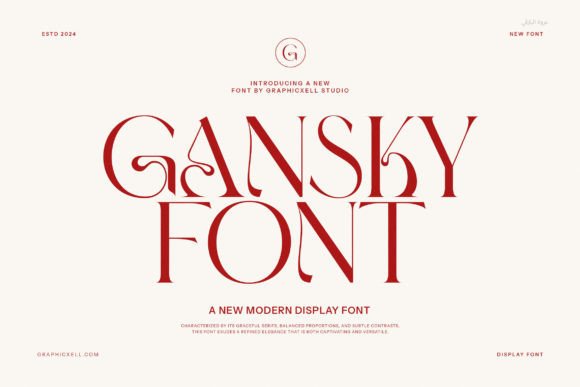 Gansky Font - Featured Image