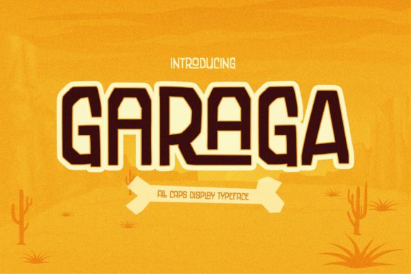 Garaga Font - Featured Image