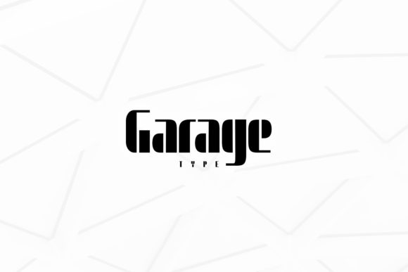 Garage Font - Featured Image