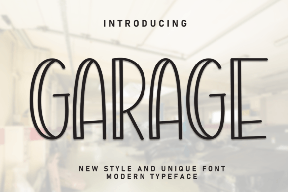 Garage Font - Featured Image