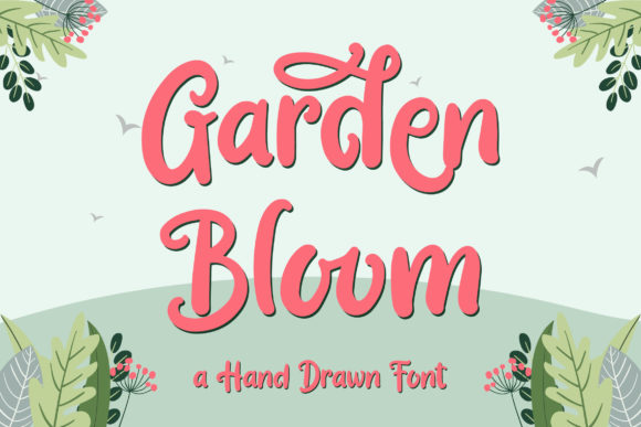 Garden Bloom Font - Featured Image