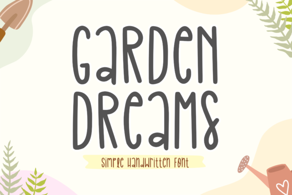 Garden Dreams Font - Featured Image