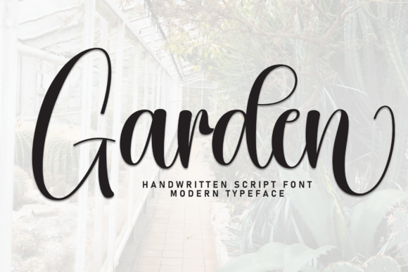 Garden Font - Featured Image