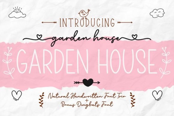 Garden House Font - Featured Image
