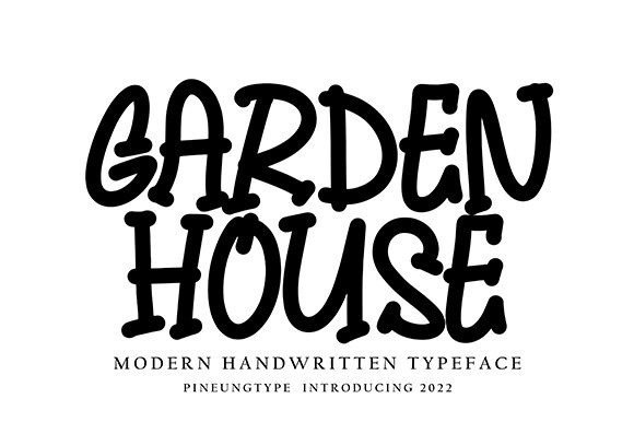 Garden House Font - Featured Image