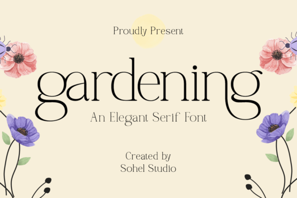 Gardening Font - Featured Image