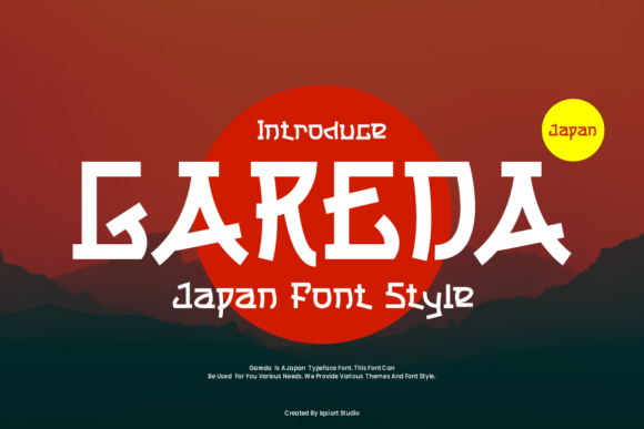 Gareda Font - Featured Image