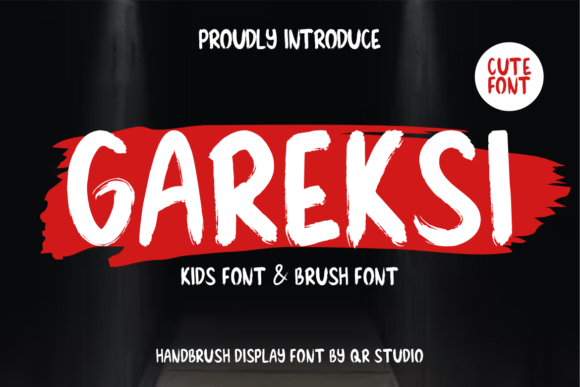 Gareksi Font - Featured Image