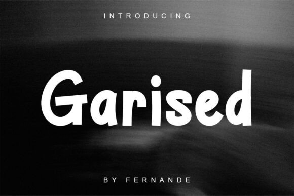 Garised Font - Featured Image