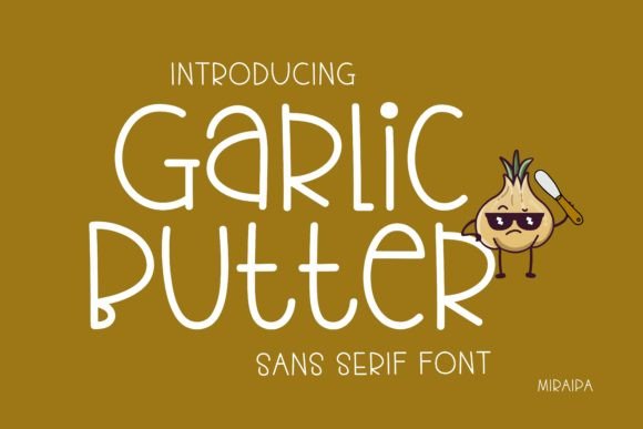 Garlic Butter Font - Featured Image