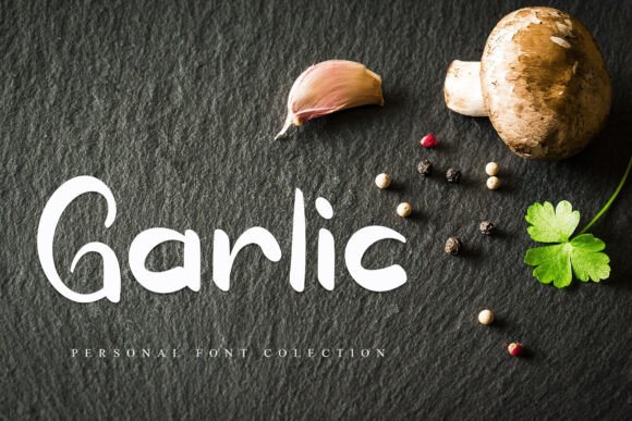 Garlic Font - Featured Image