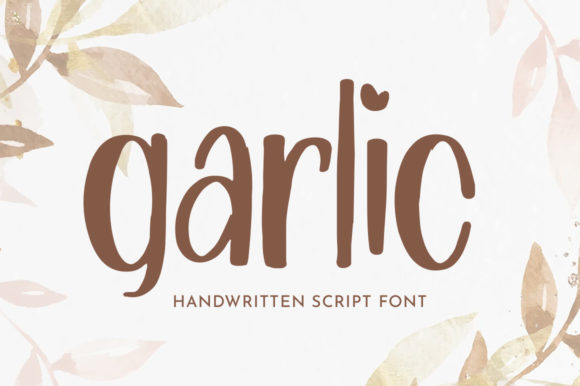 Garlic Font - Featured Image