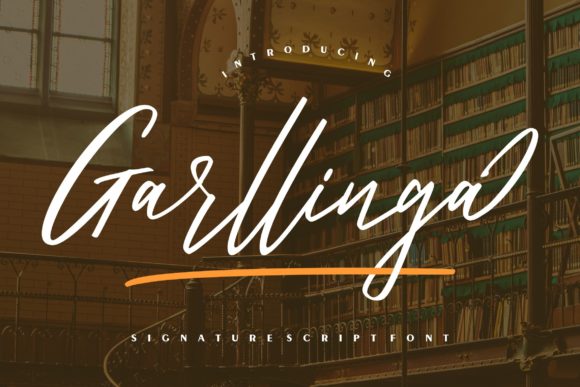 Garllinga Font - Featured Image