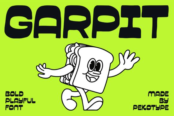 Garpit Font - Featured Image