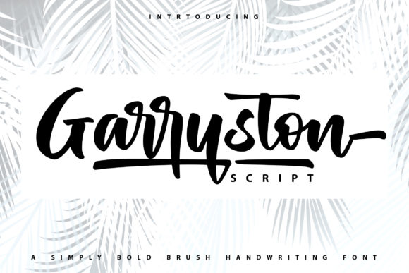 Garryston Font - Featured Image