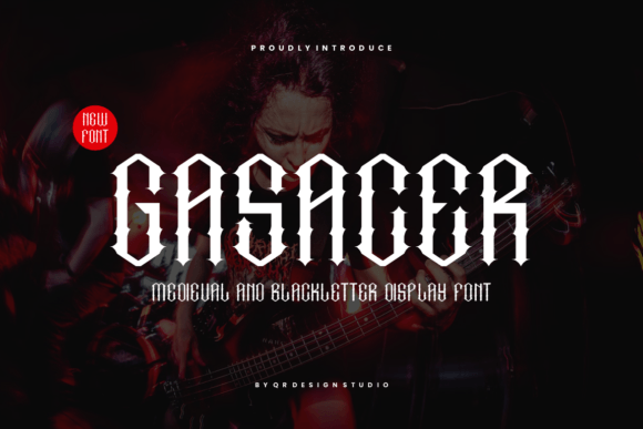 Gasacer Font - Featured Image