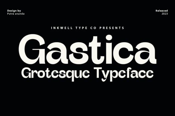 Gastica Font - Featured Image
