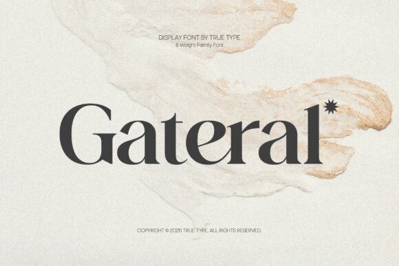 Gateral Font - Featured Image