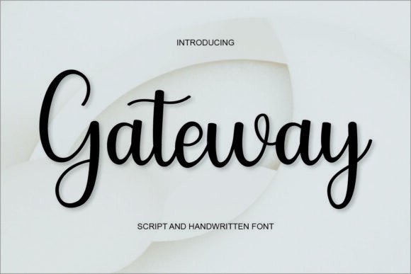 Gateway Font - Featured Image
