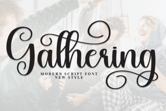 Gathering Font - Featured Image