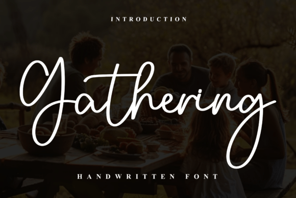 Gathering Font - Featured Image