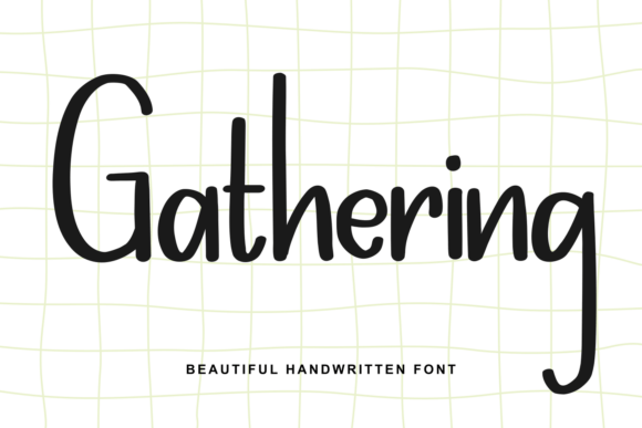 Gathering Font - Featured Image