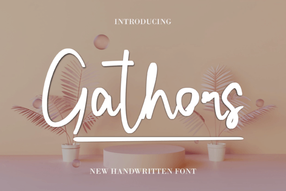 Gathors Font - Featured Image