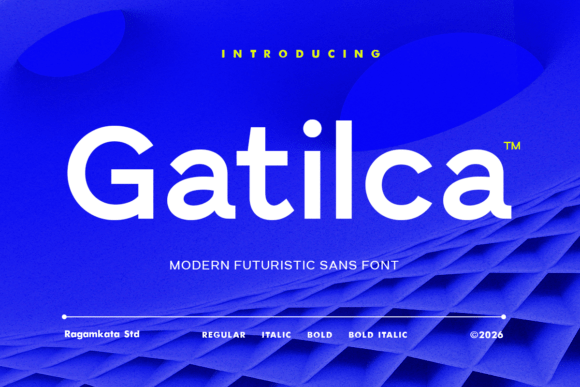 Gatilca Font - Featured Image