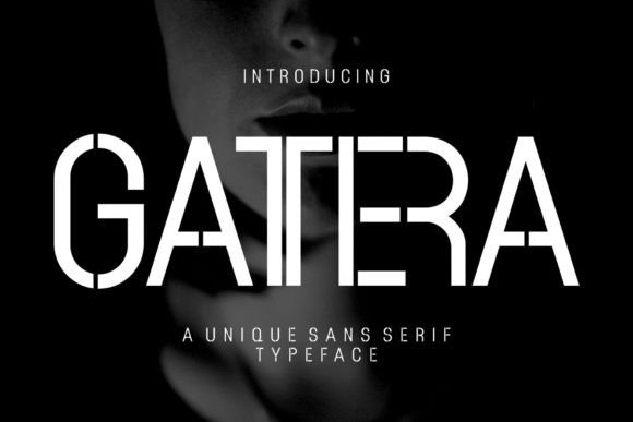 Gattera Font - Featured Image