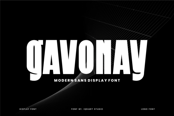 Gavonay Font - Featured Image