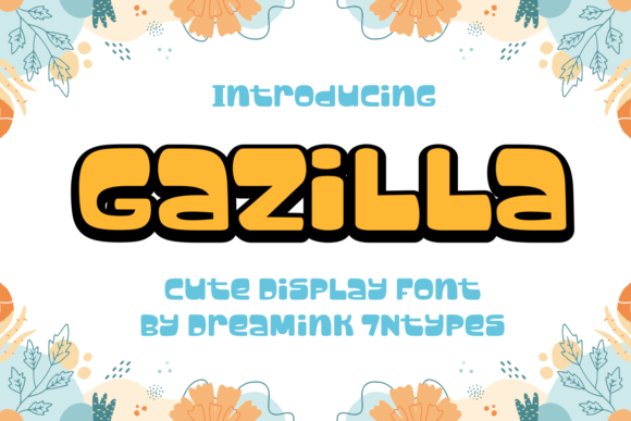 Gazilla Font - Featured Image