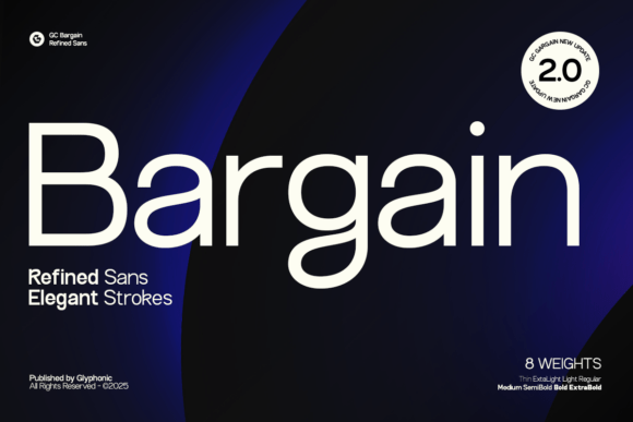 Gc Bargain V2 Font - Featured Image