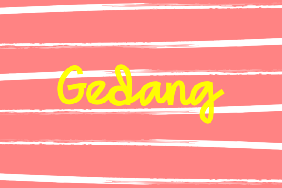 Gedang Font - Featured Image