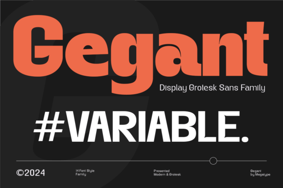 Gegant Font - Featured Image