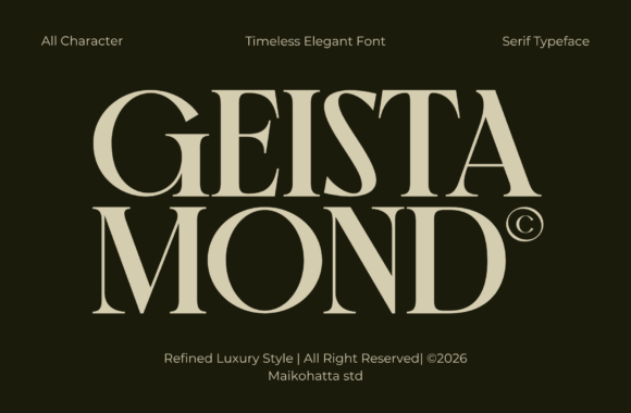 Geista Mond Font - Featured Image